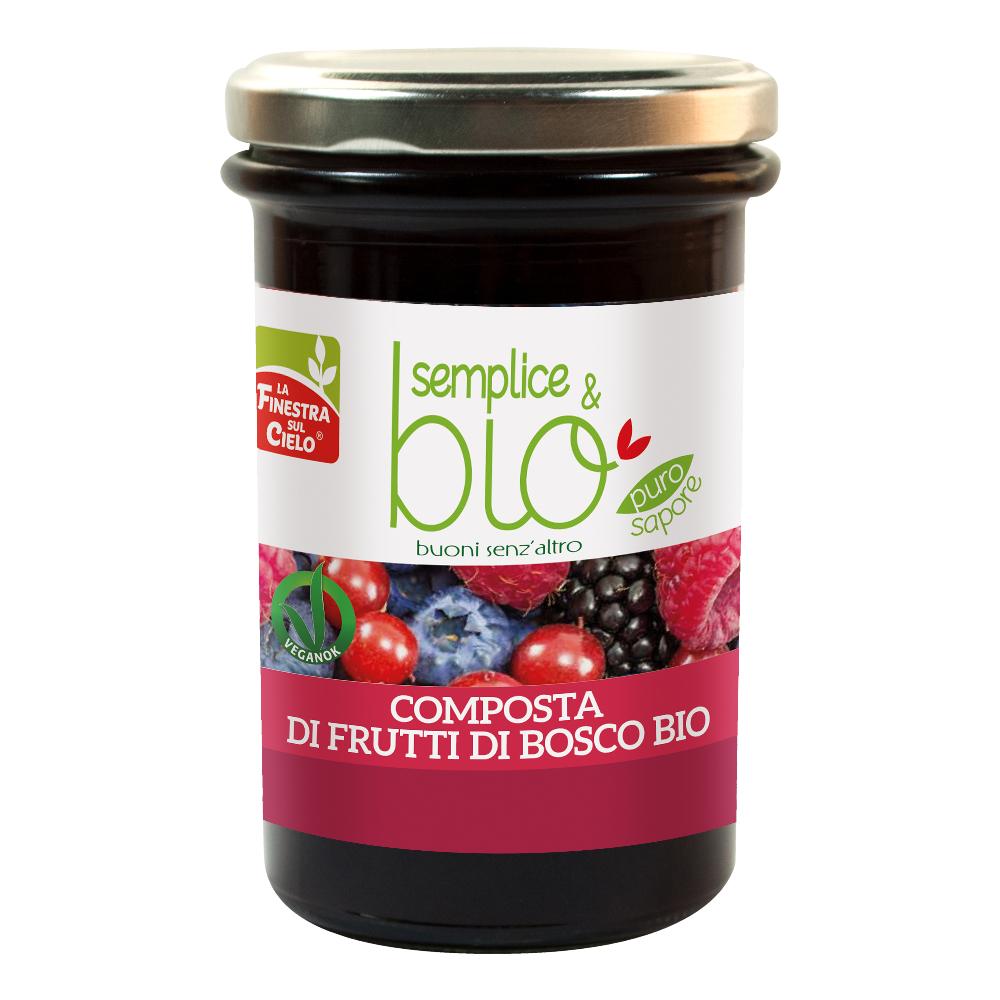 La Finestra sul Cielo Composta Di Frutti Di Bosco Bio 320 g