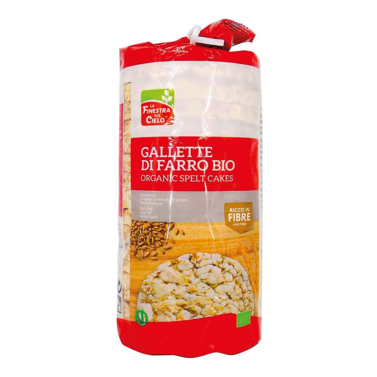 La Finestra sul Cielo Gallette Farro senza sale Bio 100 g