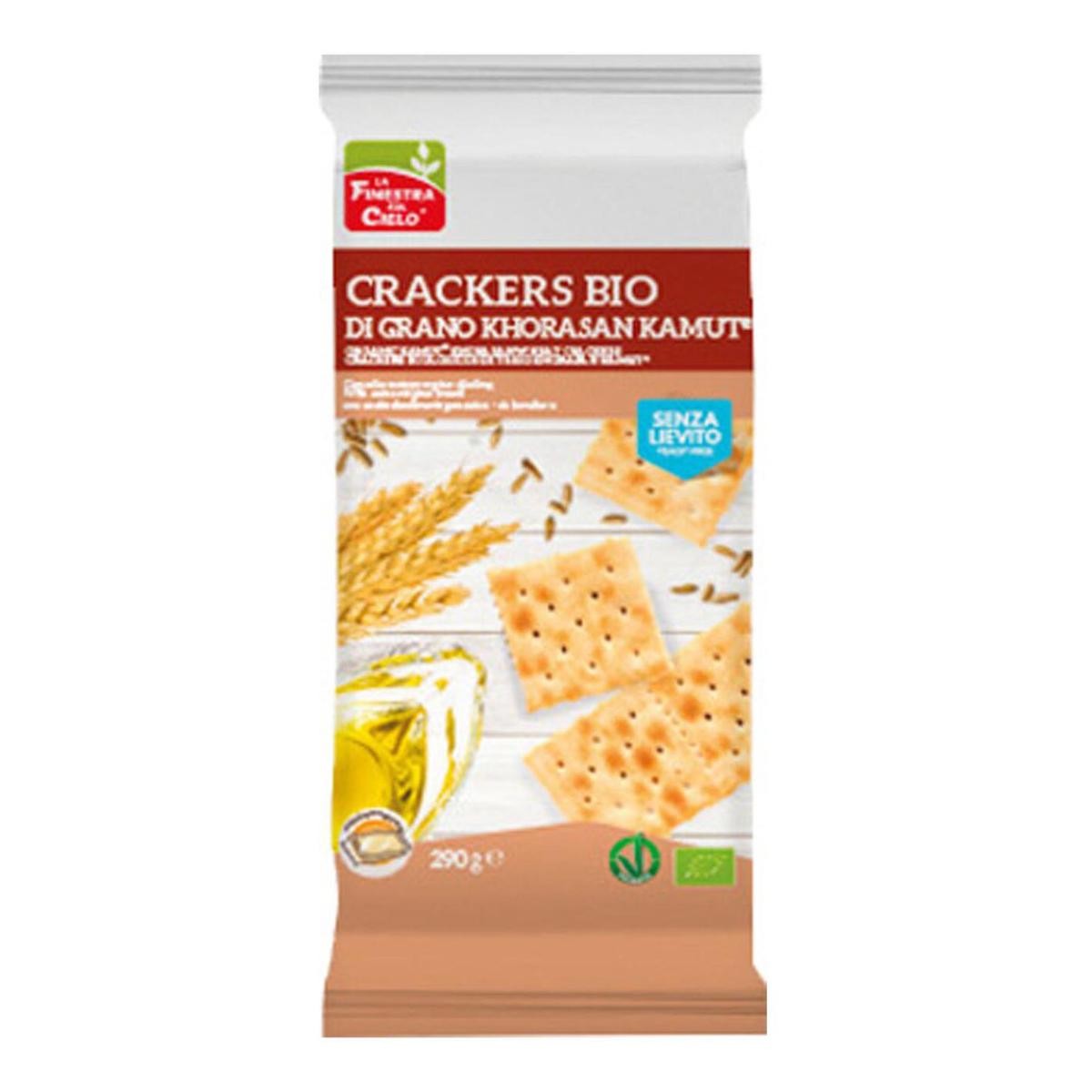 La Finestra sul Cielo Crackers di Kamut Senza Lievito Bio 290 g