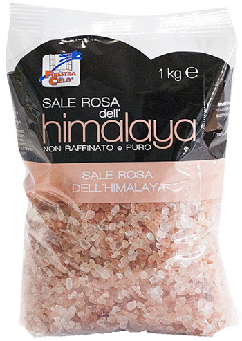 La Finestra sul Cielo Sale Rosa dell'Himalaya Grosso 1 Kg