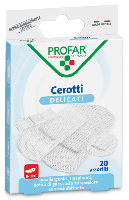 Profar Cerotto Delicato in TNT Assortiti, 20 Pezzi