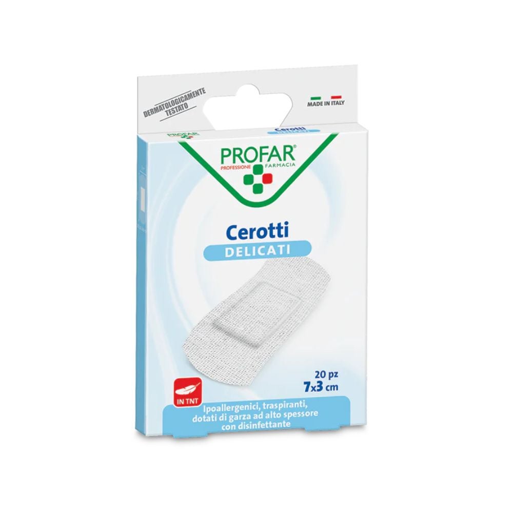 Profar Cerotti Delicati 7 x 3cm, 20 cerotti — confronto prezzi