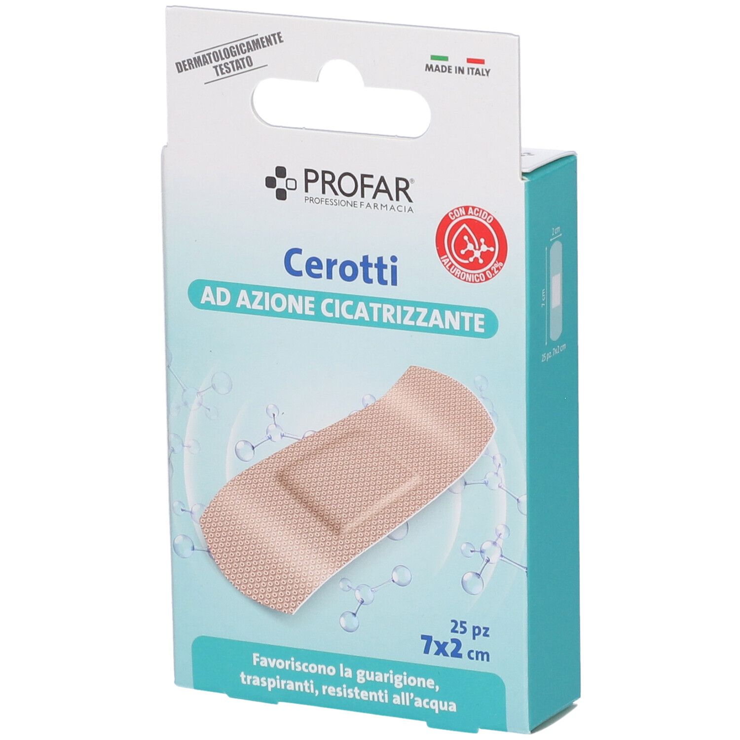 CEROTTI PROFAR IALU 7X2CM 25 PEZZI
