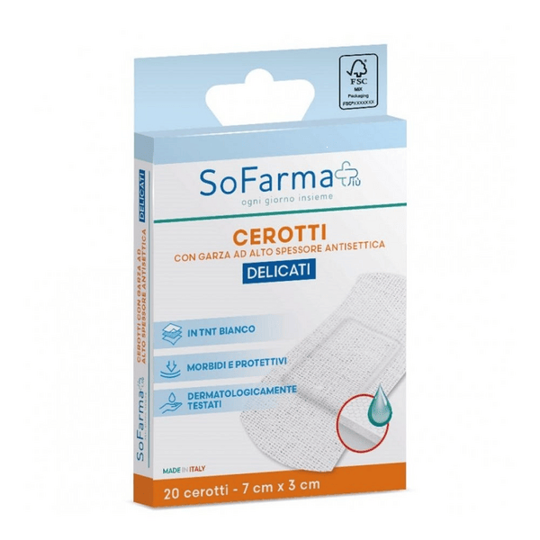 SoFarmaPiù Cerotto Delicato 7x3 cm — confronto prezzi