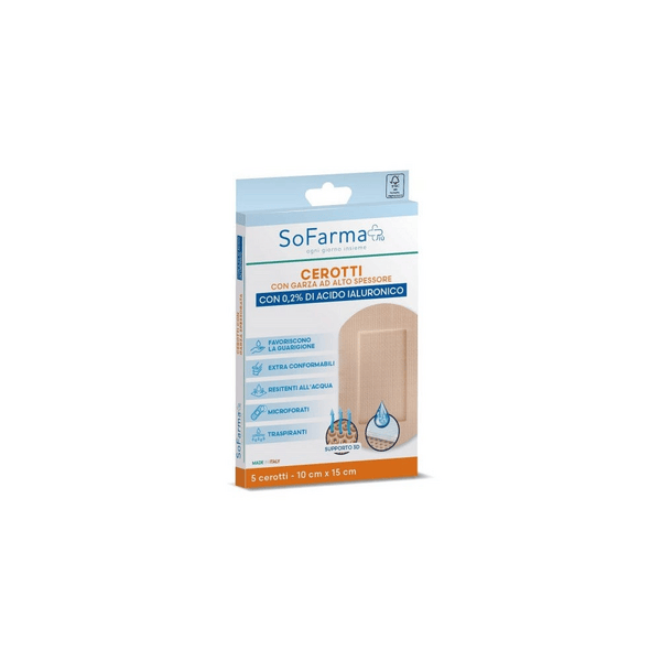 CEROTTO CICATRIZ 10X15 5P SF+ -