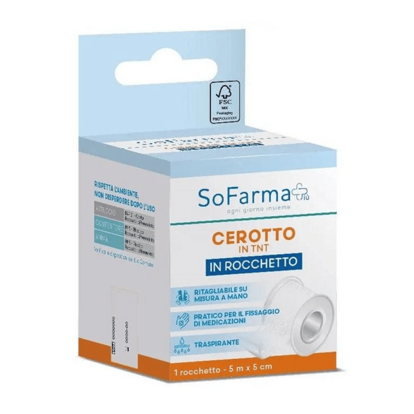 SoFarmaPiù Rocchetto TNT 5x5 cm — confronto prezzi