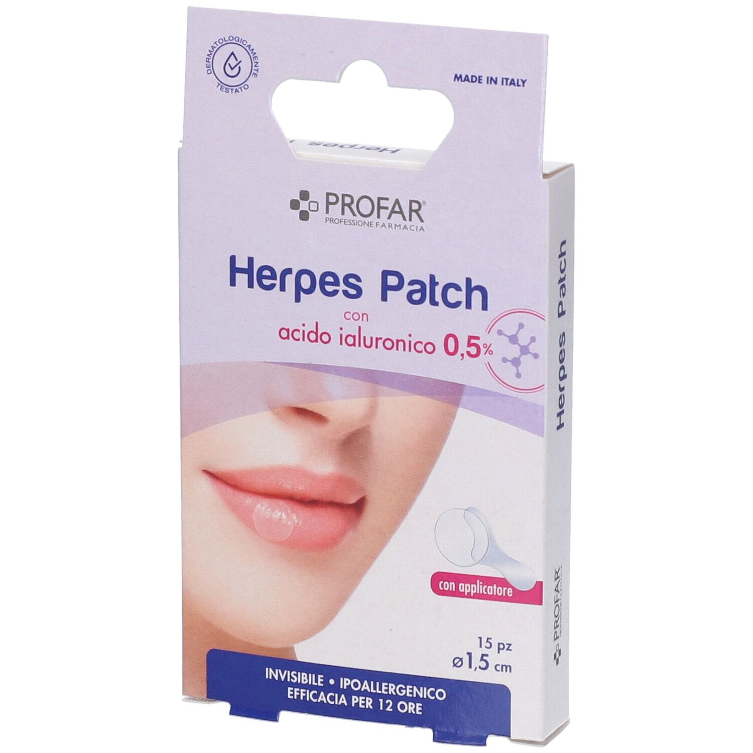 Profar Herpes Patch con Acido Ialuronico 15 Pezzi pz Cerotto — confronto prezzi