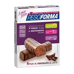 Pesoforma Barrette Cioccolato Latte 12 Pezzi — confronto prezzi