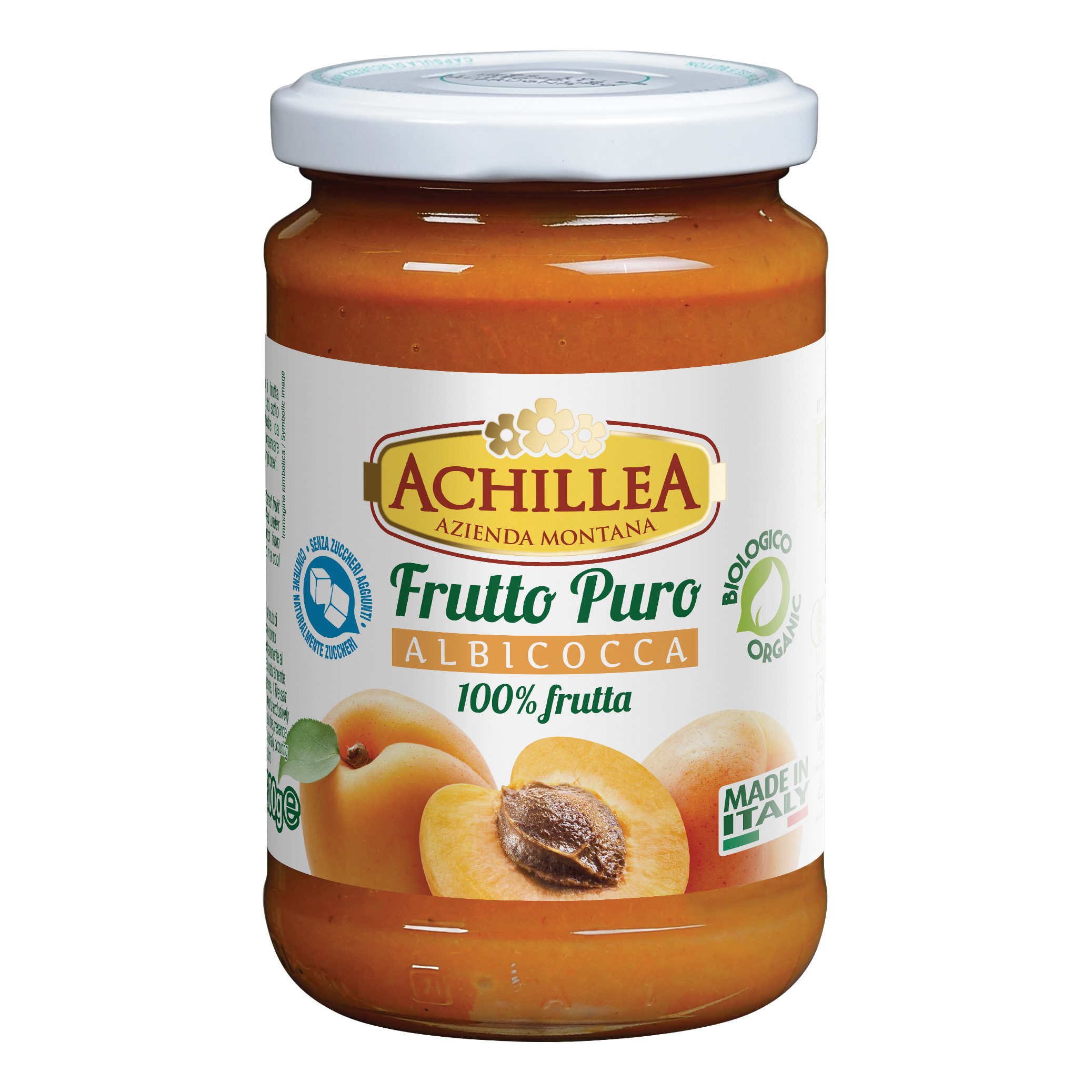 Achillea frutto puro di albicocca 300 g — confronto prezzi