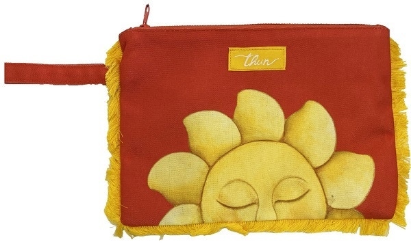 Thun Pochette rossa con motivo Sole, 1 pochette — confronto prezzi