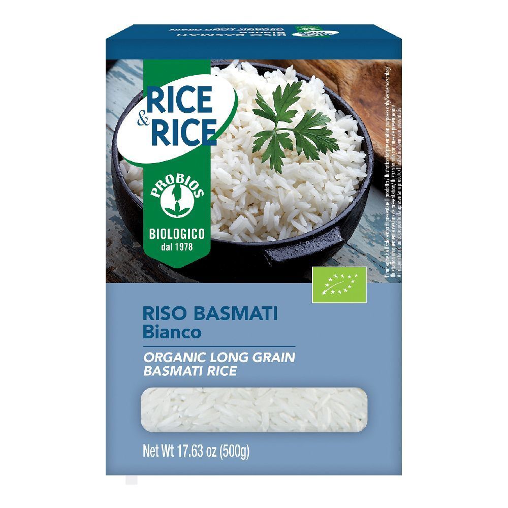 Probios Rice & Rice Riso Basmati Bianco Biologico 500 g