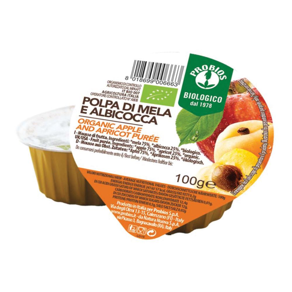 Dalla frutta polpa di mela e albicocca 100 g — confronto prezzi