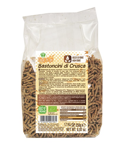 BASTONCINI CRUSCA BIO 250GR (FIO