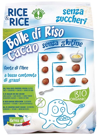 Rice&amp;rice bolle di riso al cacao 150 g senza lievito — confronto prezzi