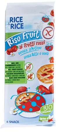 Rice&Rice Riso Fruit Merendina Ai Frutti Rossi Senza Glutine 6x33 g — confronto prezzi