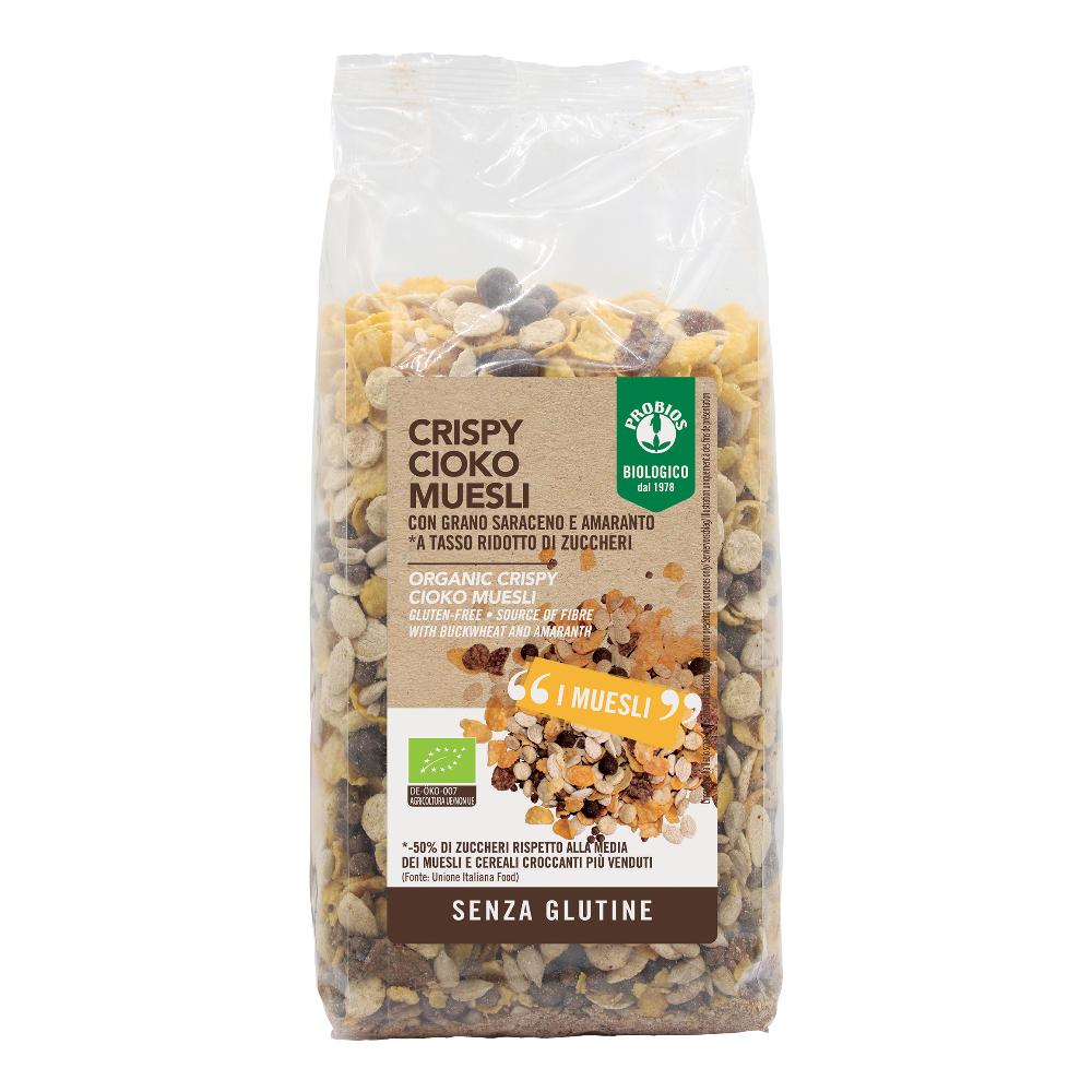 Easy To Go Crispy Cioko Muesli Biologico Senza Glutine 300 g — confronto prezzi