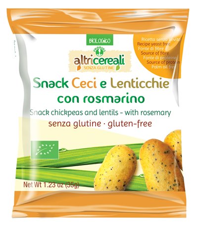Altricereali Snack Ceci E Lenticchie Con Rosmarino 35 G g