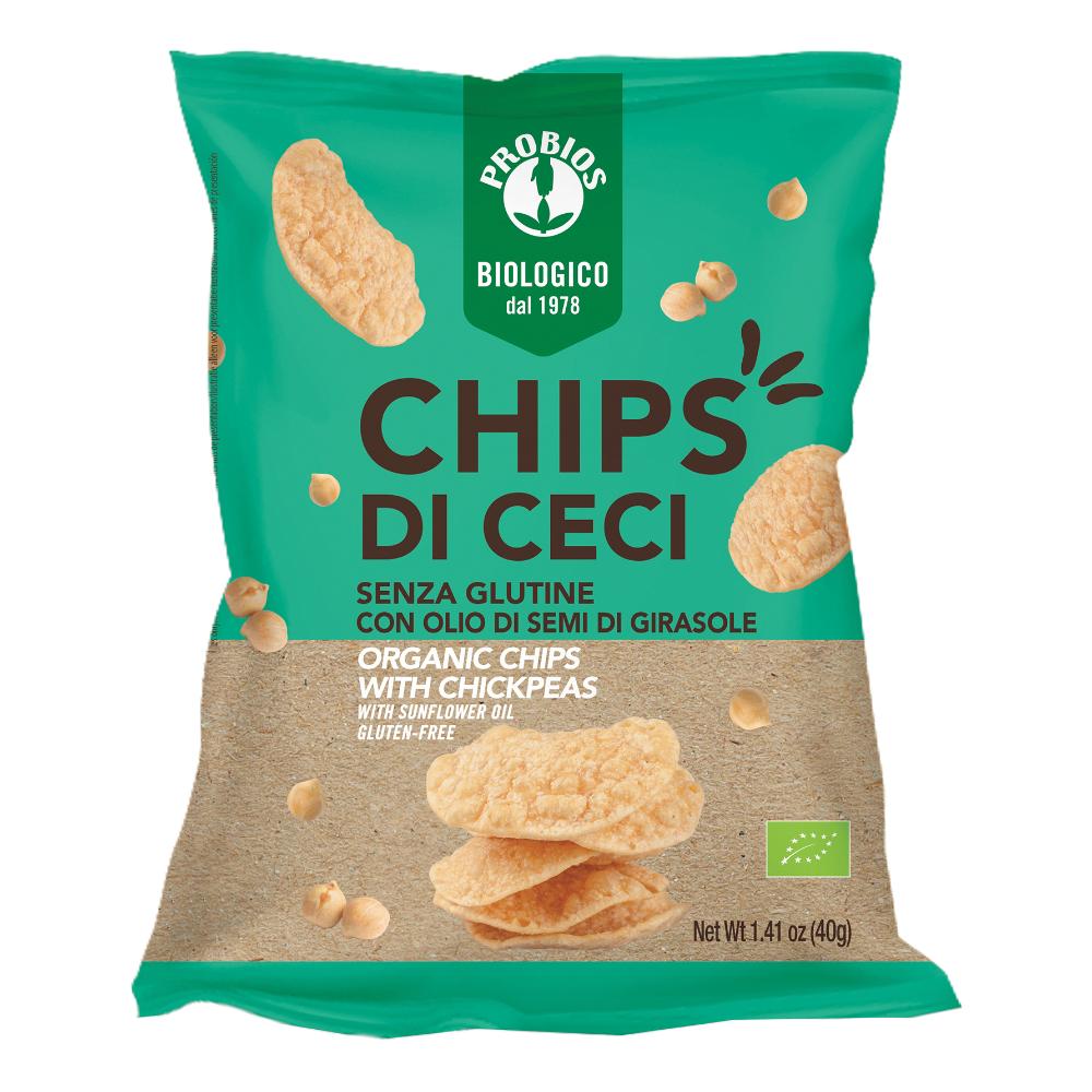 Chips di Ceci Senza Glutine - Probios 40 g — confronto prezzi