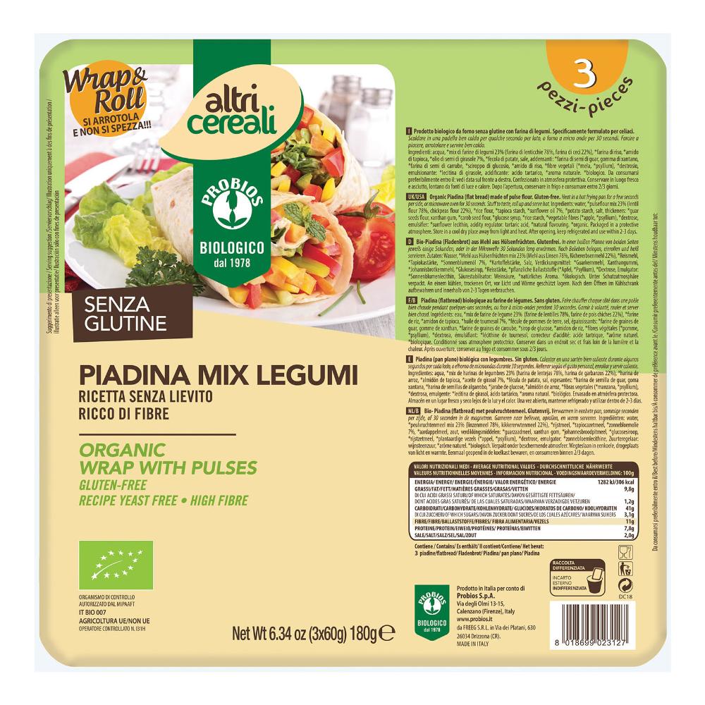 Altricereali piadina mix leg. — confronto prezzi
