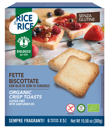 Rice&rice fette biscottate con olio di semi di girasole 300 g — confronto prezzi