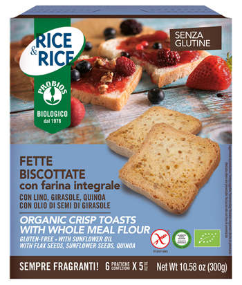 R&R Fette Biscottate Farina Integrale