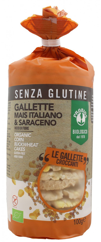 Probios gallette mais/saraceno 100 g — confronto prezzi