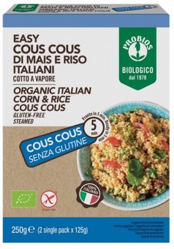 Cous di Mais e Riso Senza Glutine - Probios 250 g — confronto prezzi