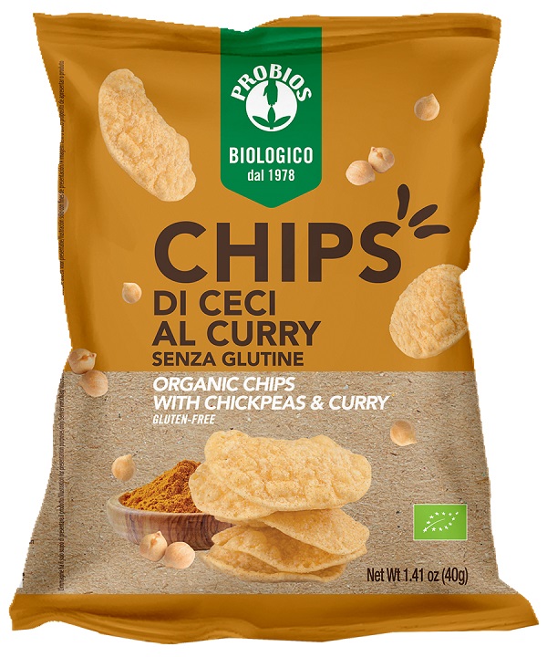 Probios chips ceci curry 40 g — confronto prezzi