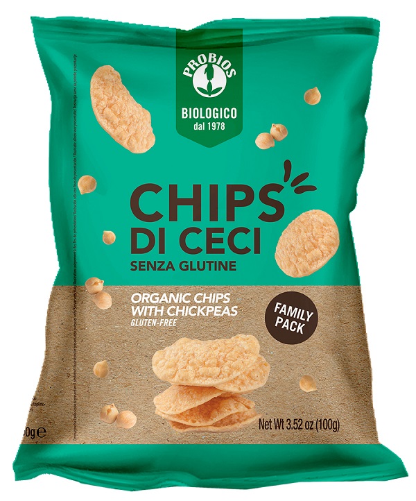 Probios chips di ceci 100 g pack risparmio — confronto prezzi