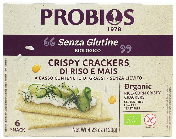 CRISPY CRACKERS DI RISO E MAIS - Probios 120 g
