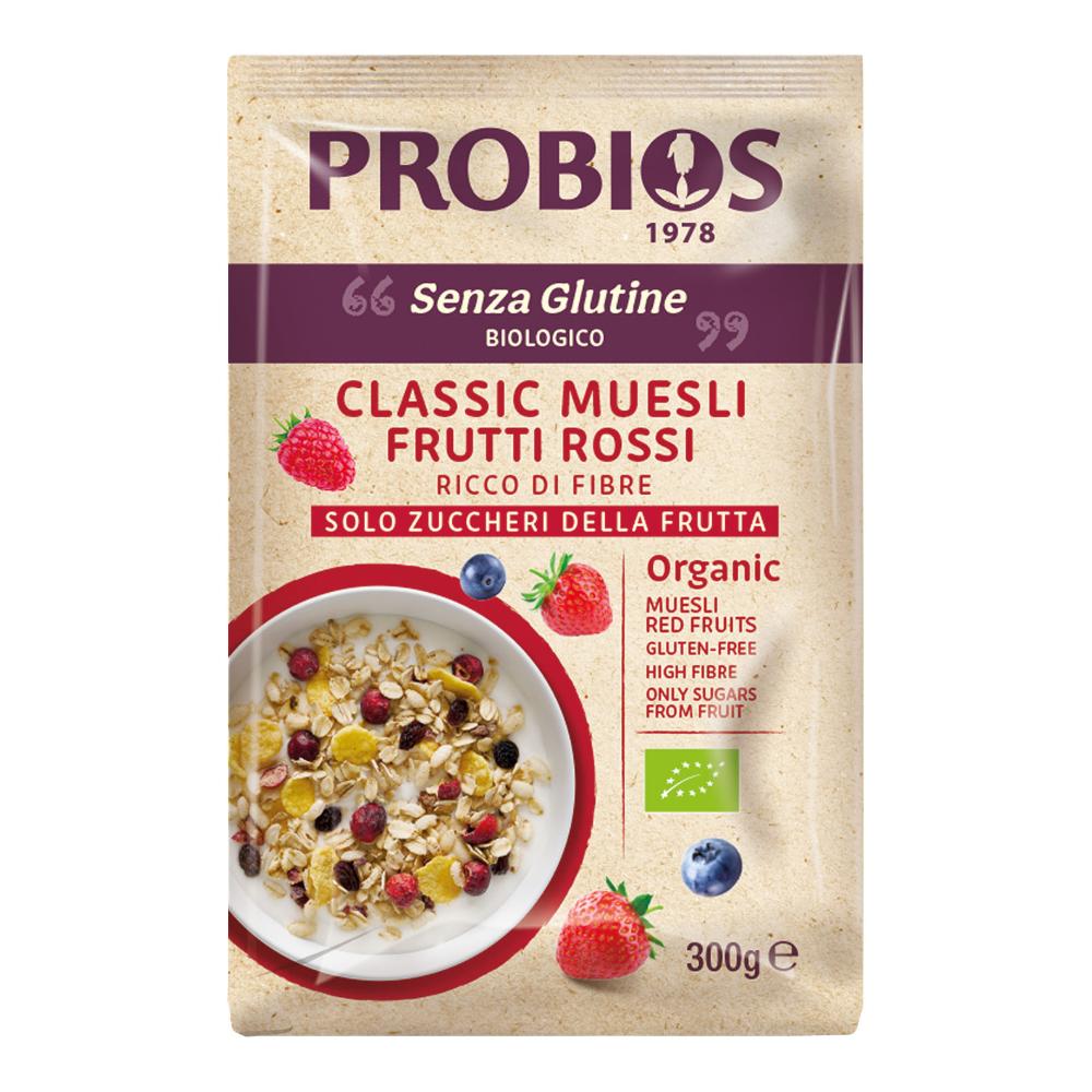 Probios classic muesli frutti rossi 300 g