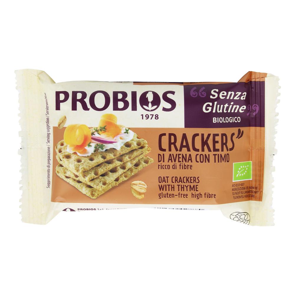 Probios crackers avena e timo 4 pezzi - crackers biologici con avena e timo — confronto prezzi