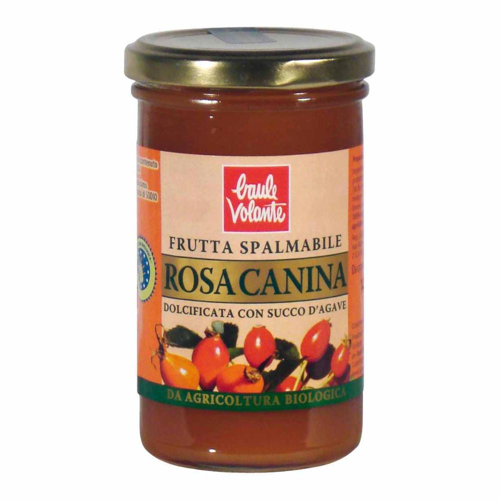 Frutta Spalmabile Rosa Canina con Succo D'Agave 280g - Deliziosa e Salutare Confettura di Rosa Canina