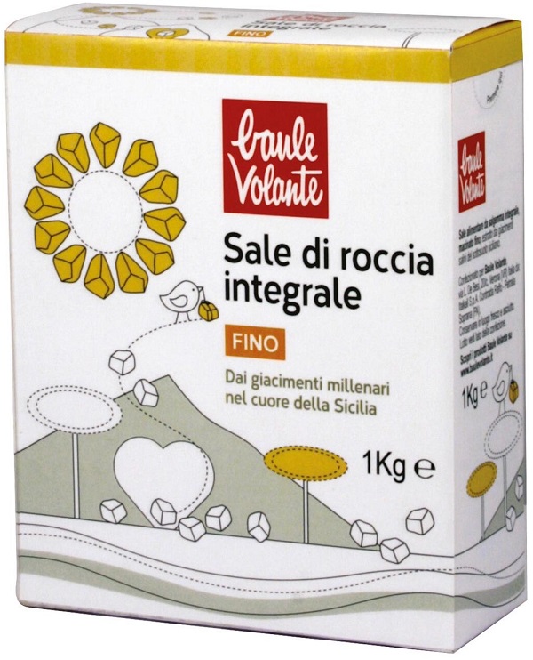 Sale di roccia integrale fino