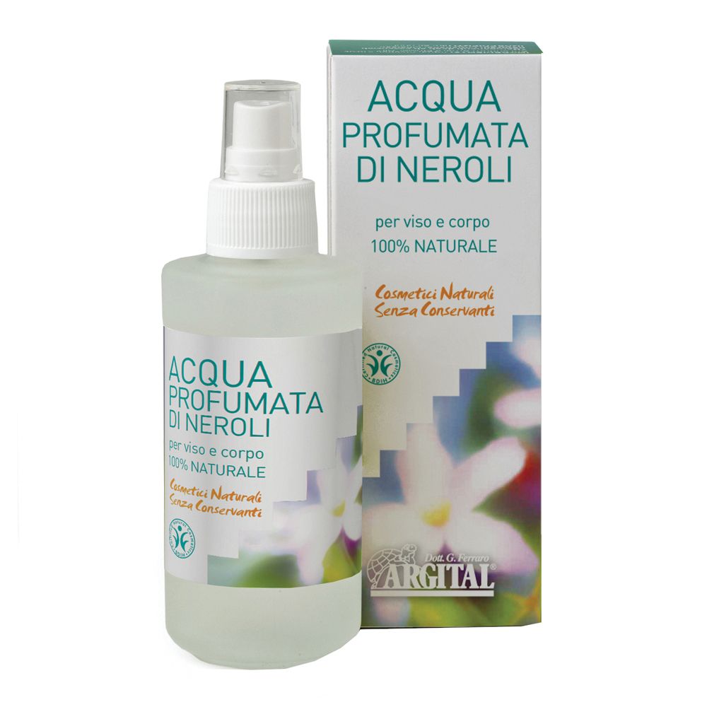 Argital Acqua Profumata Neroli 100% Naturale per viso e corpo 125 ml