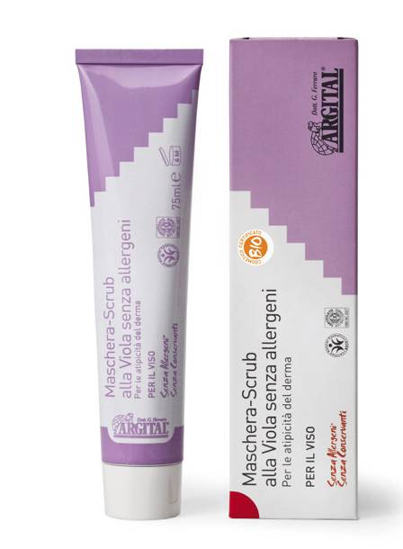 Argital Maschera Scrub alla viola senza allergeni 75 ml — confronto prezzi