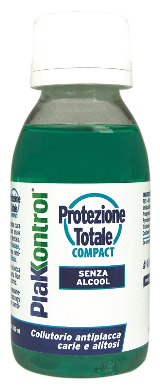 Plakkontrol Protezione Totale Compact Collutorio per Gengivite e Cavo Orale Travel Size, 99ml — confronto prezzi