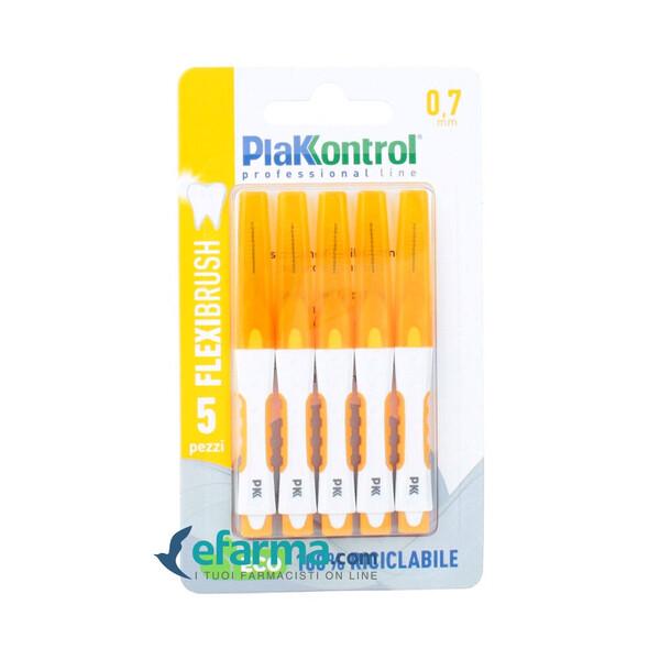 PlakKontrol Flexi Brush Scovolino Interdentale Flessibile 0,7 mm