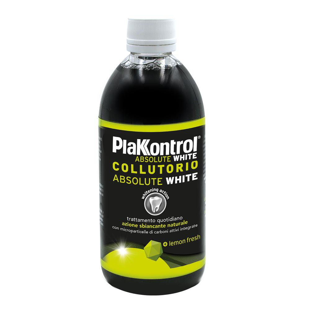 Plakkontrol Absolute White Collutorio Black 500 ml — confronto prezzi
