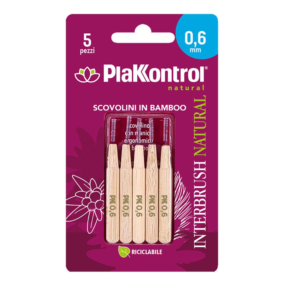 Plakkontrol Interbrush 0,6mm 1 pz Spazzolino da denti