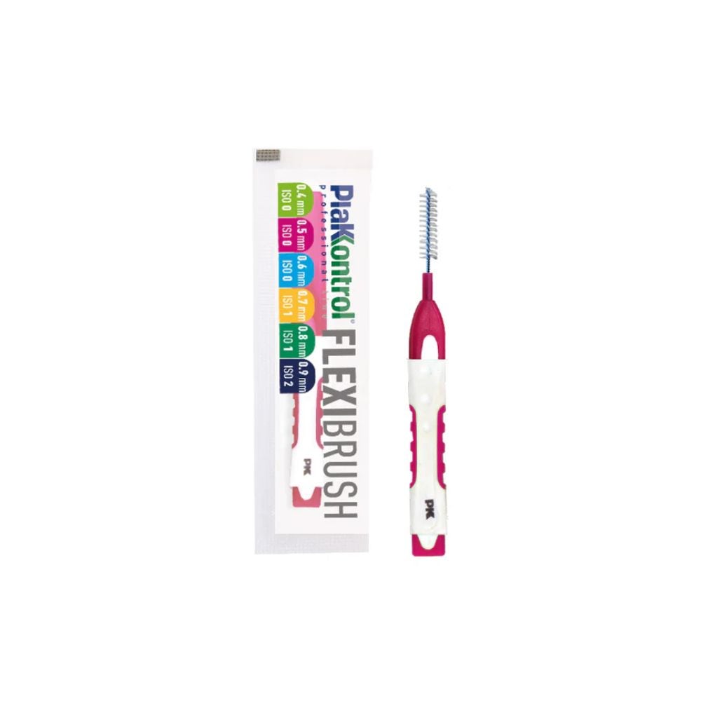 Plakkontrol Flexi Brush Scovolino Interdentale Flessibile 0,5mm ISO 0 Formato Viaggio, 1 Pezzo — confronto prezzi