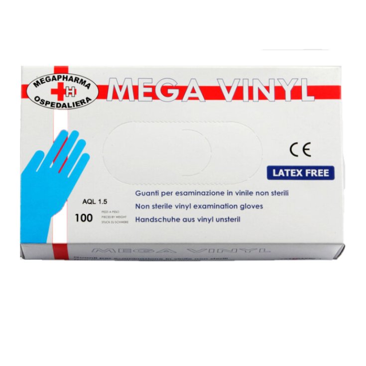 Guanti Vinile Medi 100pezzi Farvis