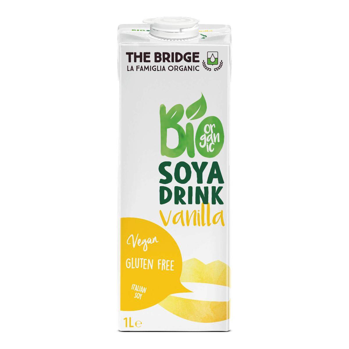 Bio soya drink vaniglia 1000 ml