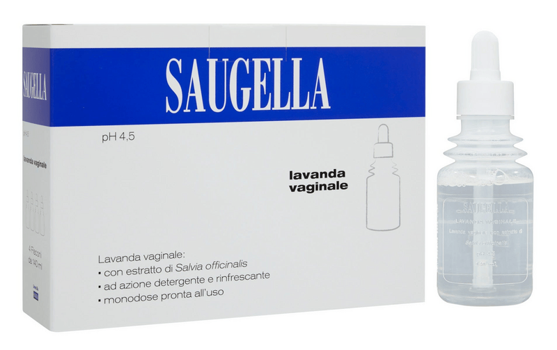 Saugella Lavanda Vaginale 4 Flaconi 140 ml