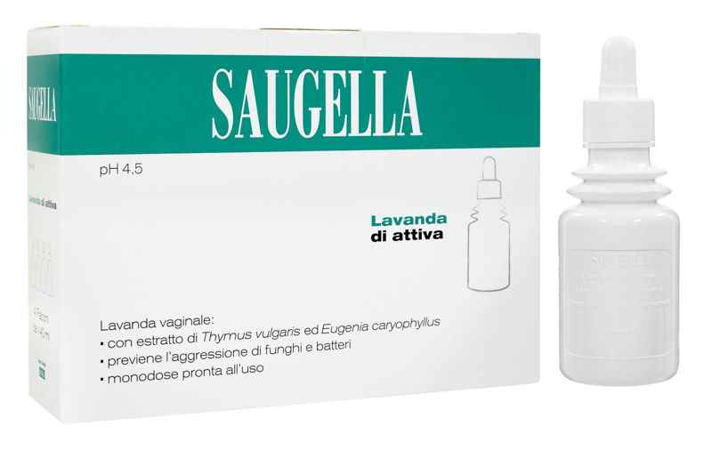Saugella Lavanda Vag Attiva 140 Ml 4 Fl