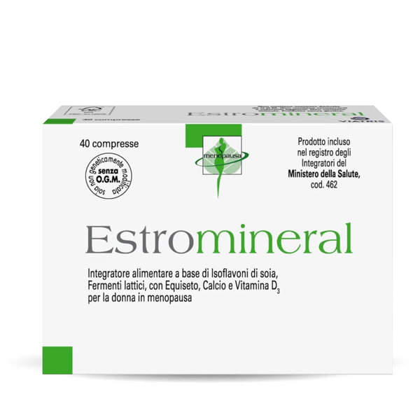 Estromineral Integratore Minerali Menopausa E Ciclo 40 Compresse