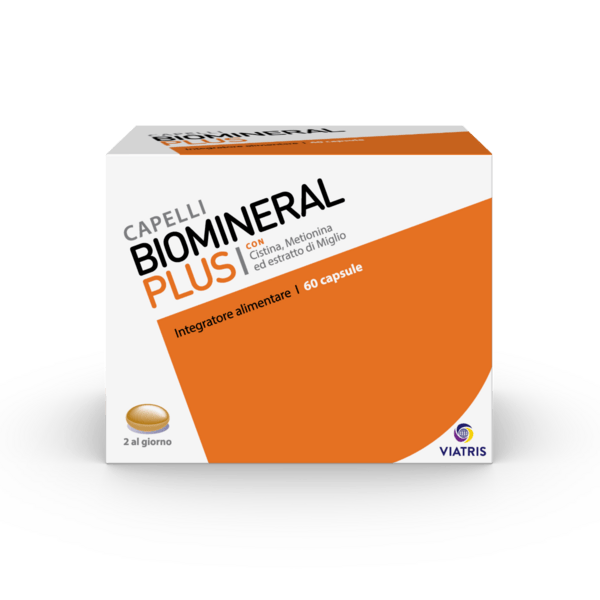 Biomineral Plus Integratore Anticaduta Capelli 60 Capsule