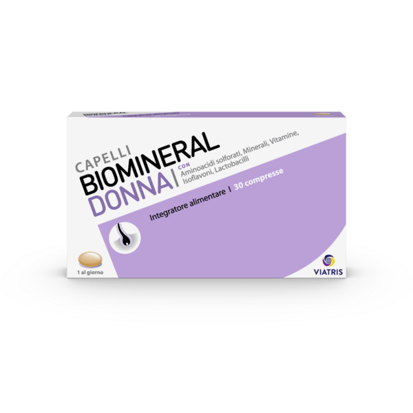 Biomineral Donna Integratore Per Capelli 30 Compresse