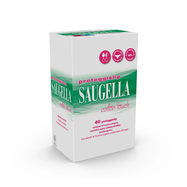 Saugella Cotton Touch Proteggi Slip PROMO 40 Pezzi