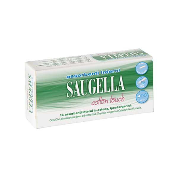 Saugella Cotton Touch Mini Assorbenti Interni 16 Pezzi — confronto prezzi